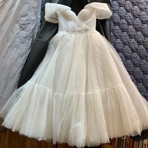 COPY - ABELLA BRIDAL E175 T-Length Dress BRAND NEW